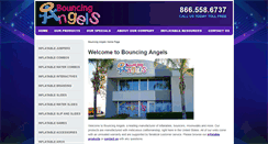 Desktop Screenshot of bouncingangels.com